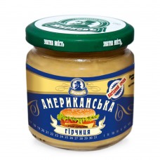 Гірчиця "Американська" ТМ "Жирнов"  скло  200г 10шт.уп.